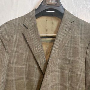 Pre-owned nice Green/Tan tweed Blazer